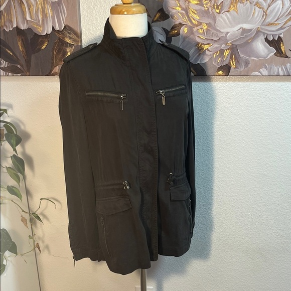 NWOT Max Jeans Military Style Jacket - Picture 2 of 10